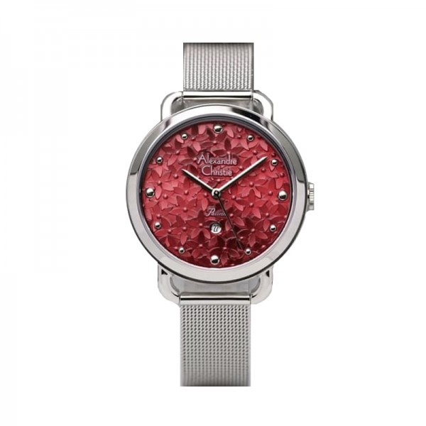 Alexandre Christie AC 2795 Silver Red LDBSSRE